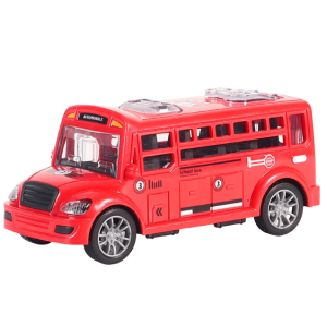 Friction Powered Bus Toy