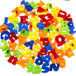 Magnetic Letters and Numbers Set